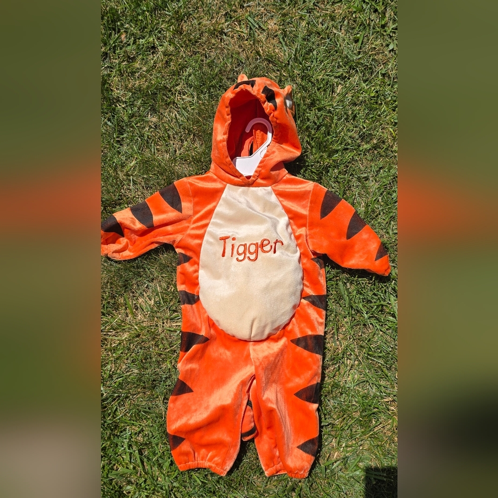Disney Vibrant Orange and Cream Costume